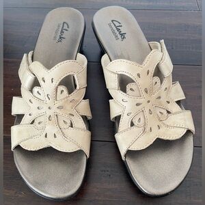 Clarks Beige Sandals